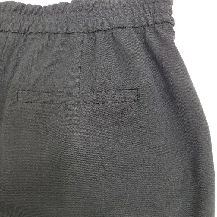 [BUNJANG] TIME Rayon Blend Banding Pants / TIME 20SS 한섬 타임 레이온 혼방 밴딩 팬츠 / 여 67 블랙