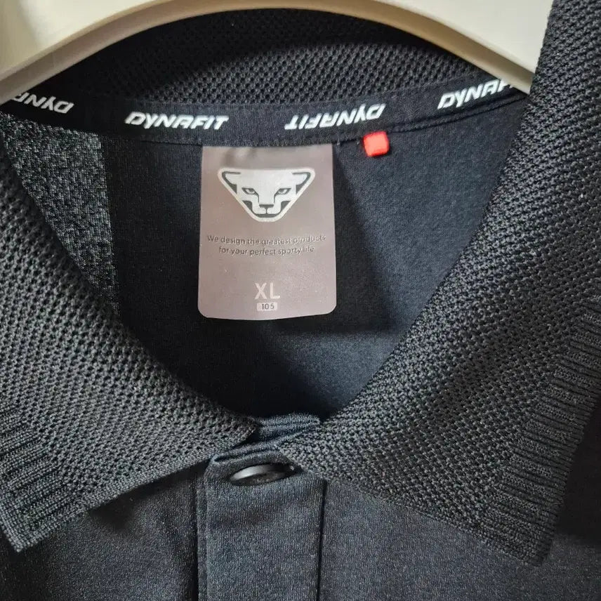 [BUNJANG] Dynafit Black Polo Shirt XL / 다이나핏 블랙 카라 반팔티 XL