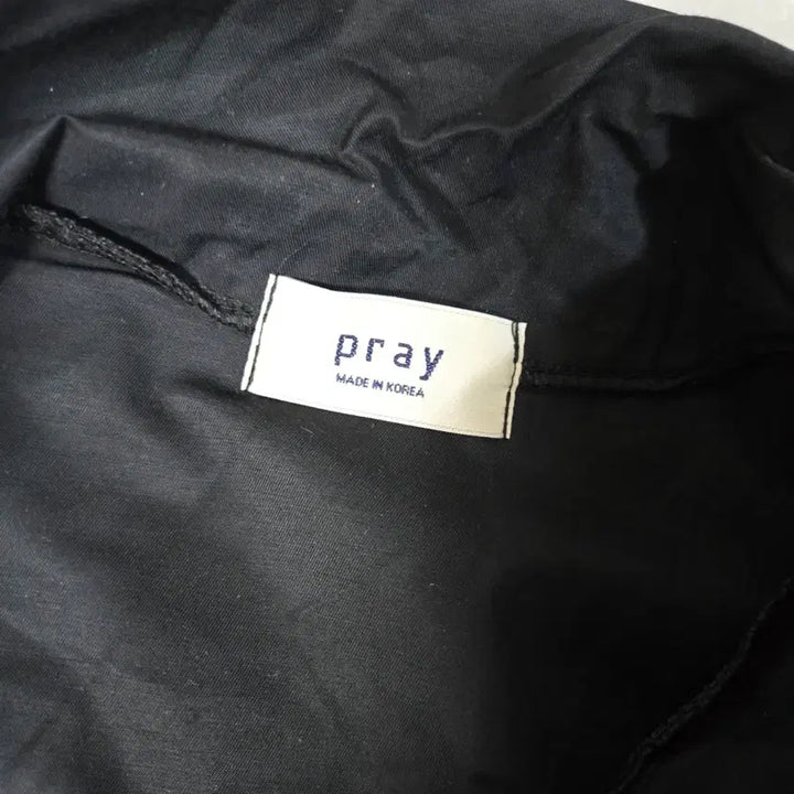 [BUNJANG] Black Cropped Zip-Up Jacket / 검정색 집업 숏 자켓