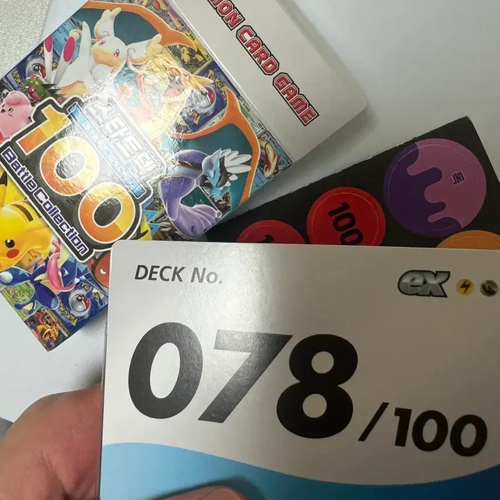 [BUNJANG] Pokemon Card 100 Deck Set (Simplified Unsealed) / 포켓몬 카드 스타트 100덱 78번덱 단순개봉품