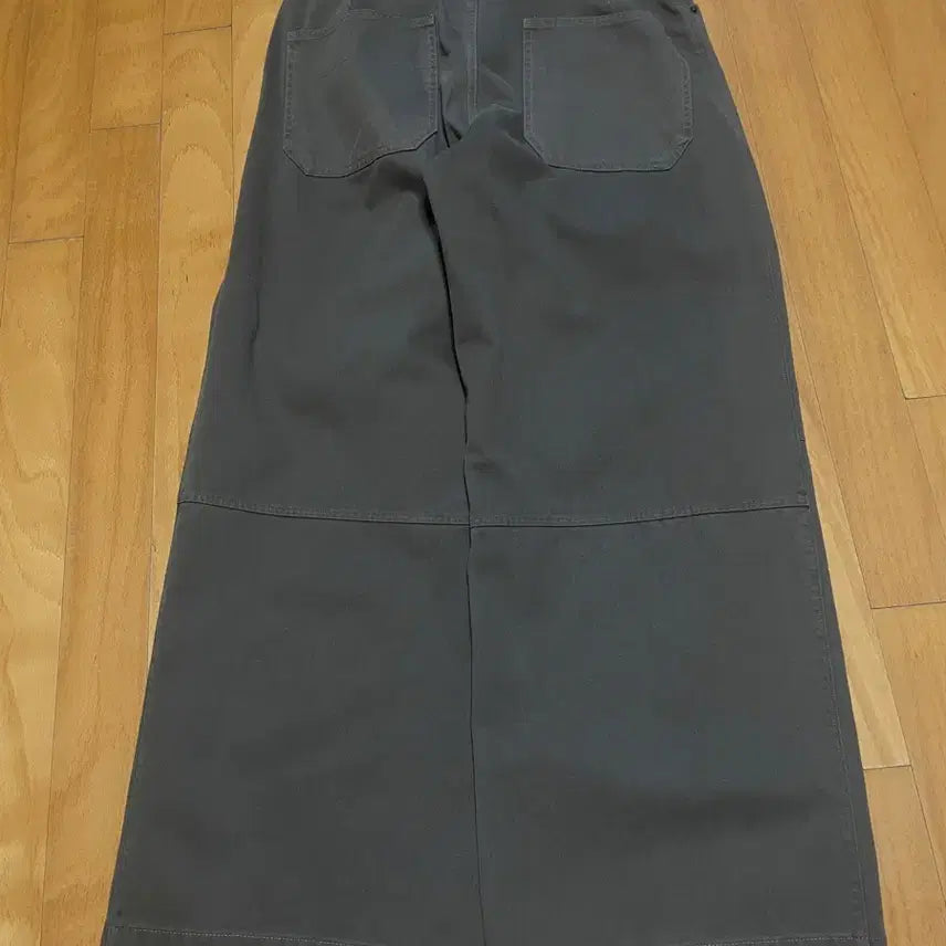 [BUNJANG] Politeu Goshima Cotton Pants Khaki Grey / [2] 폴리테루 고시마 카키 그레이