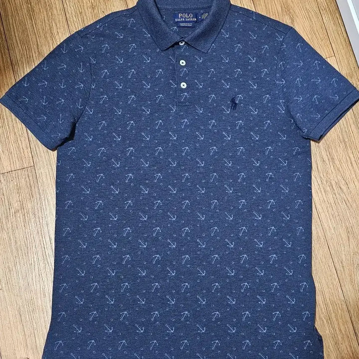 [BUNJANG] Polo Ralph Lauren PK Polo Shirt (M) - Deep Blue / [신형]폴로 랄프로렌 반팔 pk 카라티 (M) 큐알 QR 정품 폴로셔츠