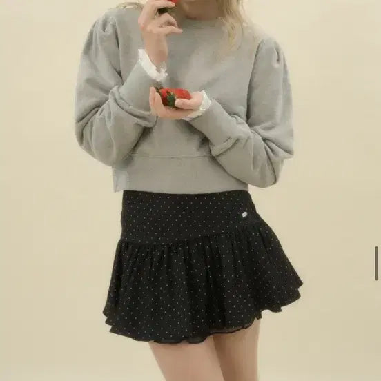 [BUNJANG] Merryone Reily Dot Mini Skirt / 메리온 레일리 도트스커트 미니스커트 모리걸 빈티지 메이비베이비