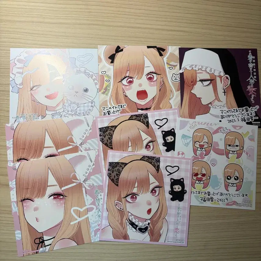 [BUNJANG] My Dress-Up Darling Marin Kitagawa Anime Goods / 그비스크돌은사랑을한다 키타가와마린 애니메이트 굿즈