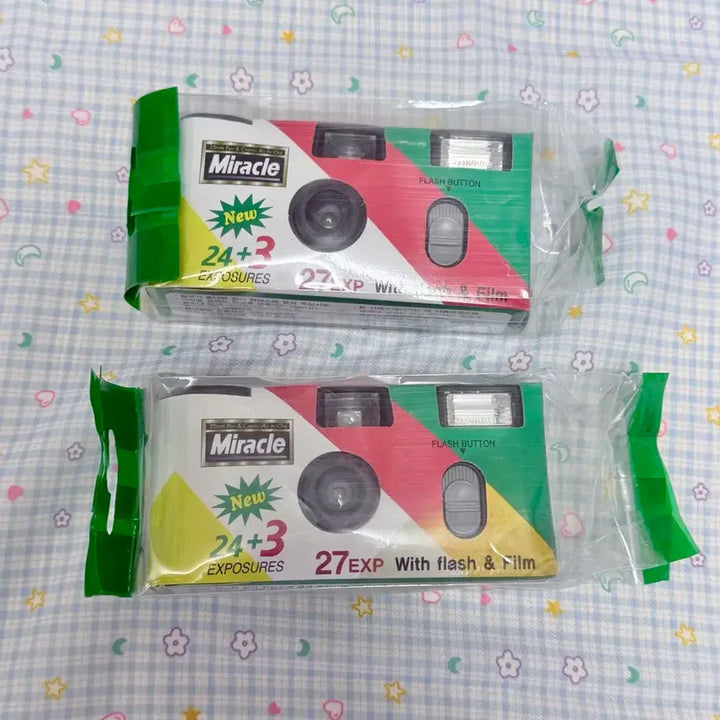 [BUNJANG] Miracle Classic Disposable Film Camera 24+3 Exposures / 고전 미라클 일회용 필름 카메라 24+3