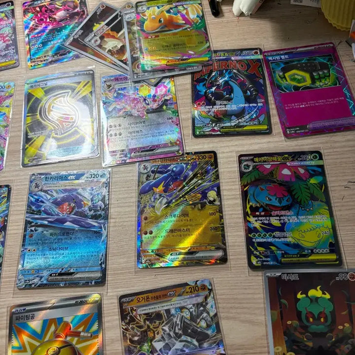 [SOLD OUT] 포켓몬 카드 게임 EX 대량 SAR MA SR 포함