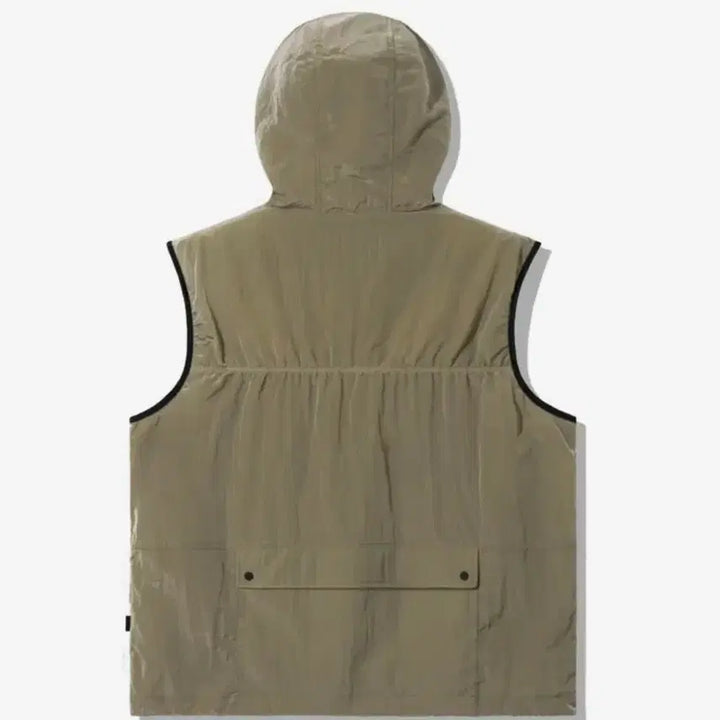 [BUNJANG] Trillion Big Pocket Nylon Hooded Zip-Up Vest (M) / M ) 새상품 트릴리온 빅포켓 나일론 후드집업 베스트