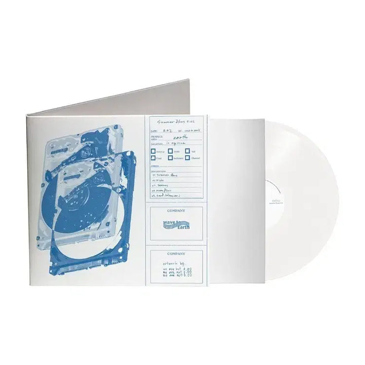 [BUNJANG] Wave to Earth Summer Flows LP White Vinyl / 웨이브 투 어스 Summer Flows LP 화이트 바이닐