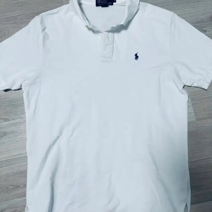 [SOLD OUT] 폴로 랄프로렌 화이트 카라티 M