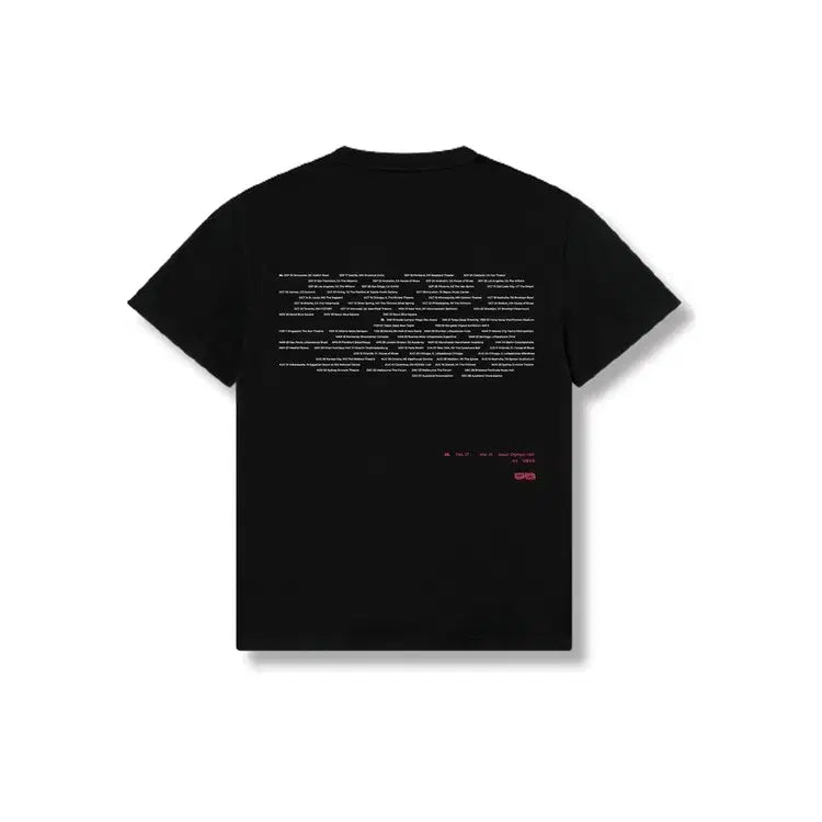 [BUNJANG] Wave To Earth Black Short Sleeve T-shirt / Wave To Earth 블랙 반팔 티셔츠