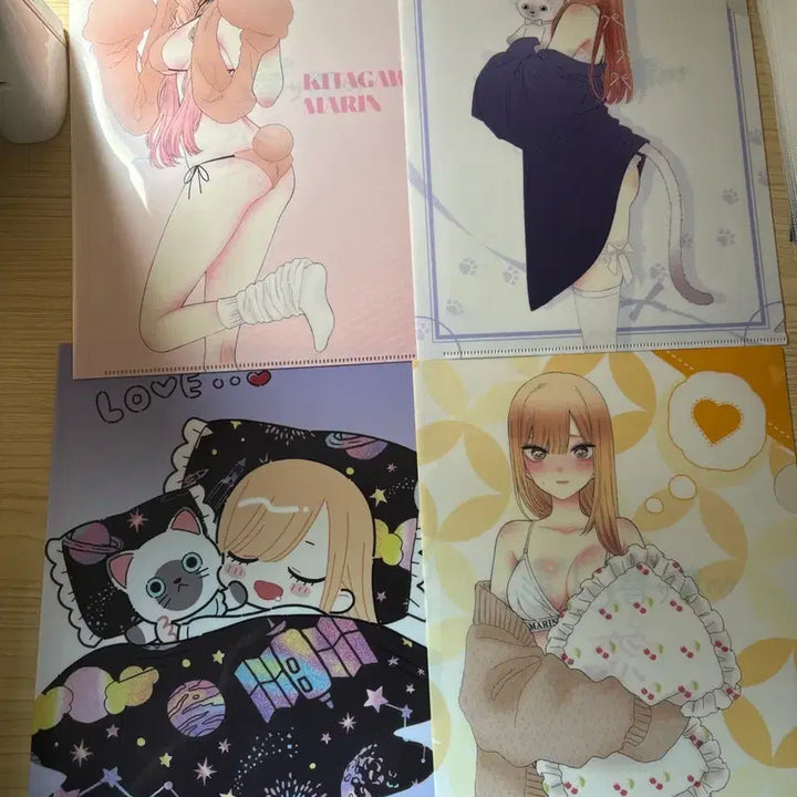 [BUNJANG] My Dress-Up Darling Marin Kitagawa A4 Clear File / 그비스크돌은사랑을한다 키타가와마린 a4 클리어파일
