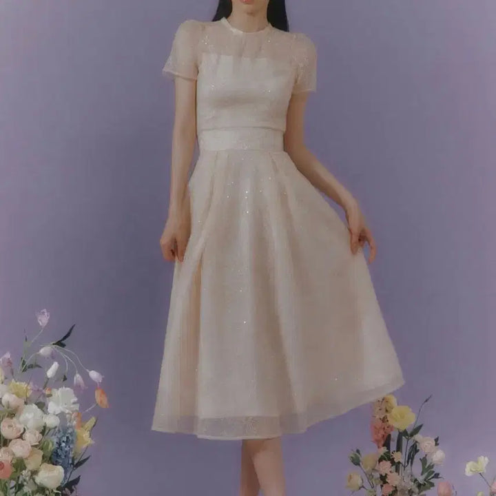 [SOLD OUT] 이바나헬싱키 피치블라썸 스커트 xs 새상품