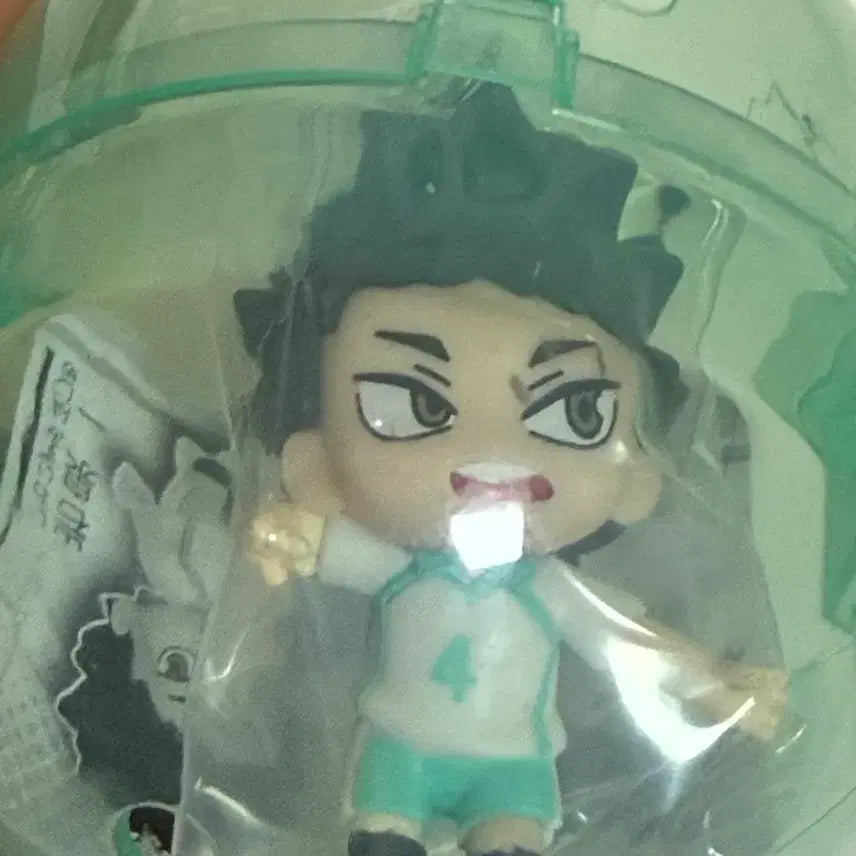 [BUNJANG] Haikyuu Iwaizumi Hajime Depo Fig Keyring / 하이큐 데포피그 키링 가챠 이와이즈미 하지메