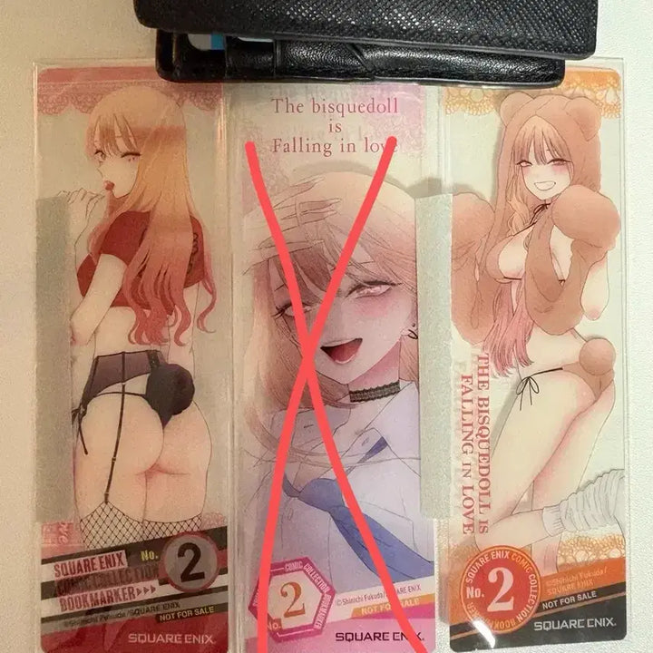 [BUNJANG] My Dress-Up Darling Kitagawa Marin Clear Bookmark / 그비스크돌은사랑을한다 키타가와마린 클리어 책갈피