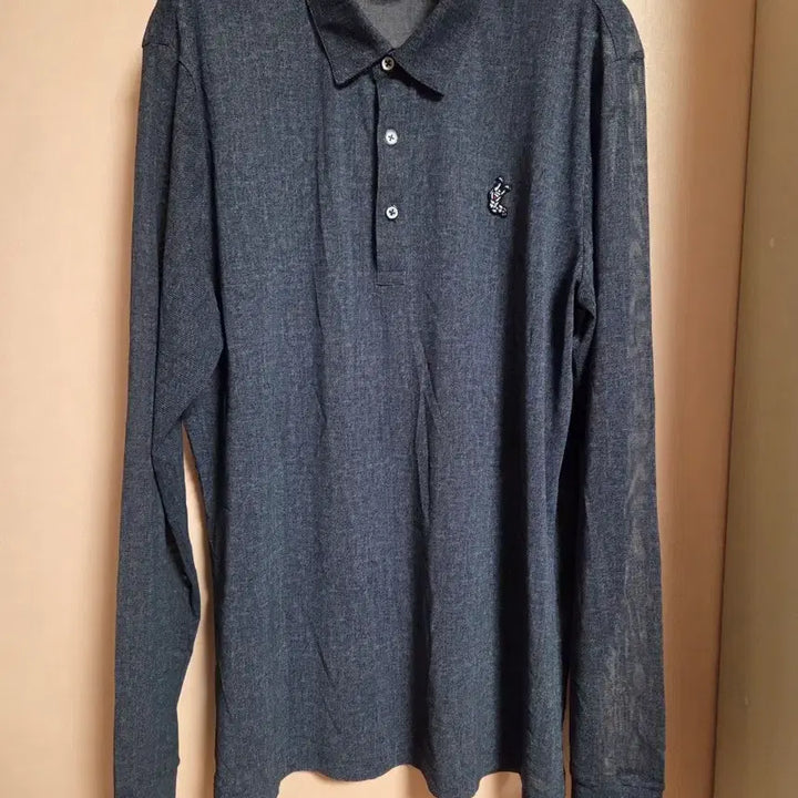 [BUNJANG] JDX Long Sleeve Polo Shirt Navy / JDX 긴팔 폴로 셔츠 네이비