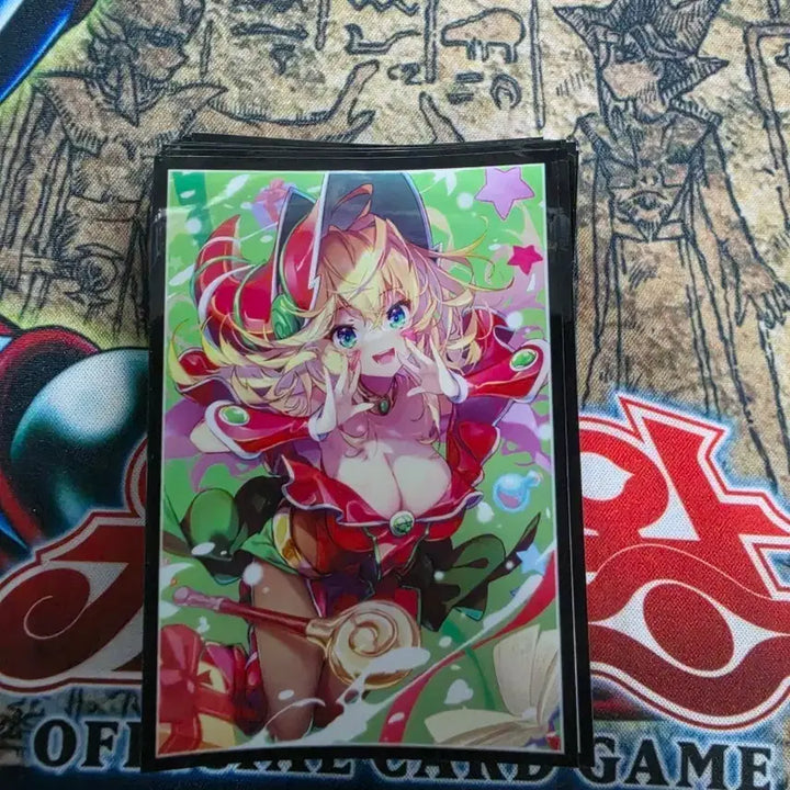 [BUNJANG] Yu-Gi-Oh! Duel Monsters Magical Girl Pastel Swap Version Doujin Card Sleeves (60 count) / 유희왕 블매걸 파스텔 스왑 버젼 동인 프텍 60매