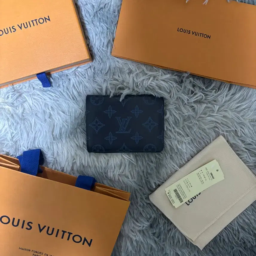 [BUNJANG] Louis Vuitton Eclipse Shadow Multiple Wallet / 루이비통 이클립스 쉐도우 멀티플 월릿 반지갑 풀박스
