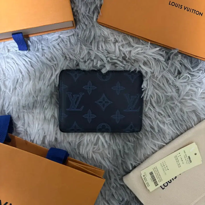 [BUNJANG] Louis Vuitton Eclipse Shadow Multiple Wallet / 루이비통 이클립스 쉐도우 멀티플 월릿 반지갑 풀박스