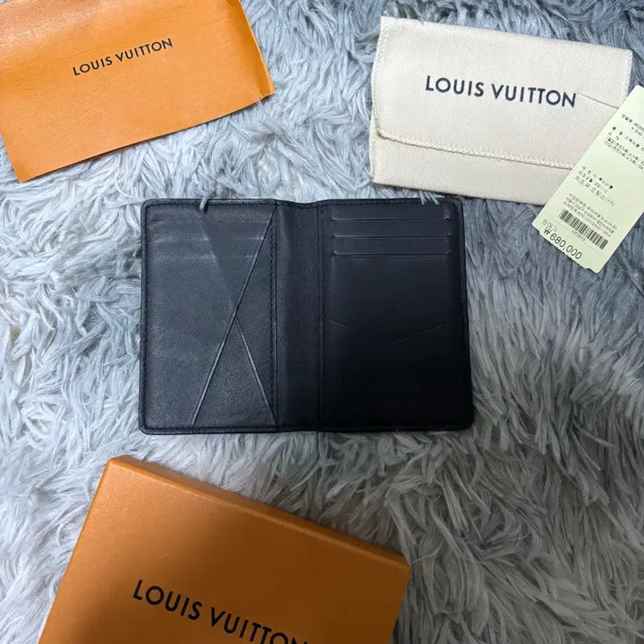 [BUNJANG] Louis Vuitton Pocket Organizer Monogram Shadow Wallet Black / 루이비통 포켓 오거나이저 모노그램 쉐도우 블랙 지갑 풀박