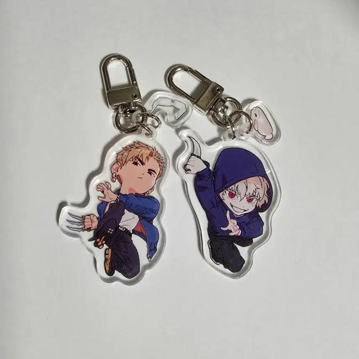 [BUNJANG] Killer Bad Guys Acrylic Keyring Bundle Set / 킬러 배드로 아크릴 키링 카게오, 조한