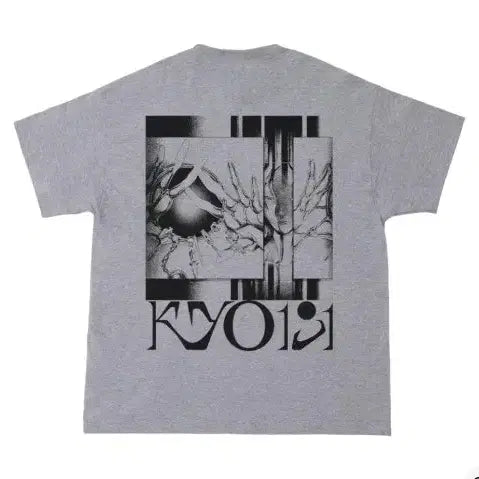 [BUNJANG] Silica Gel Kyo 181 T-Shirt Grey / 실리카겔 쿄 Kyo 181 티셔츠 회색
