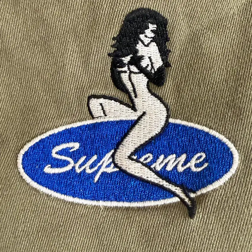 [BUNJANG] Supreme Pinup Girl Chino Pants Olive / (32) 슈프림 핀업걸 치노팬츠 올리브
