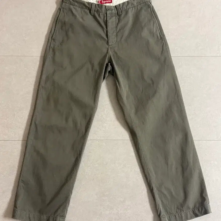 [BUNJANG] Supreme Pinup Girl Chino Pants Olive / (32) 슈프림 핀업걸 치노팬츠 올리브