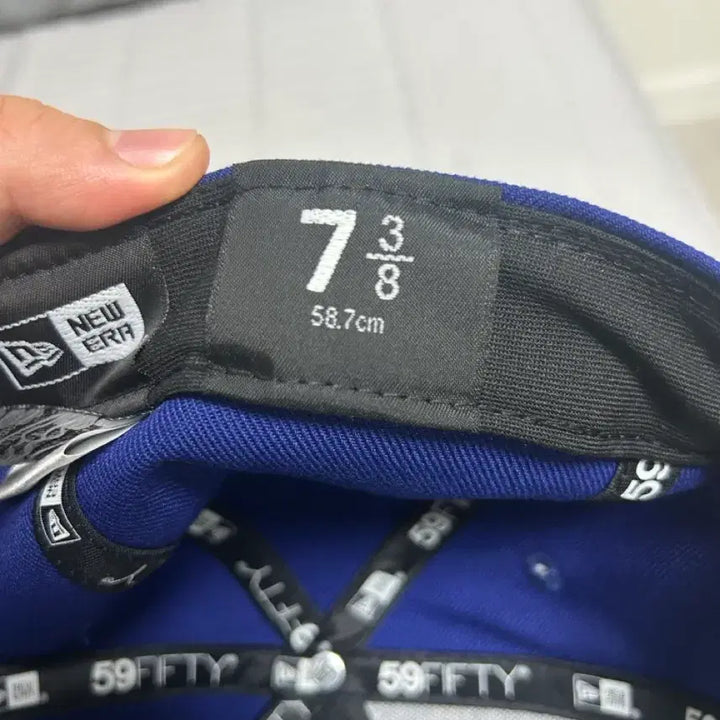 [BUNJANG] New Era LA Dodgers Blue Baseball Cap / LA 다저스 파란색 야구 모자