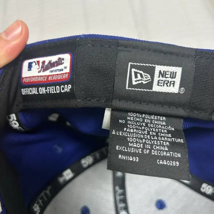 [BUNJANG] New Era LA Dodgers Blue Baseball Cap / LA 다저스 파란색 야구 모자