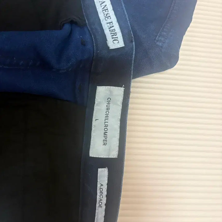 [BUNJANG] Churchill Romper A Decade Shorts Indigo Navy L / 처칠롬퍼 어데케이드 몰스킨 쇼츠 인디고 네이비 L