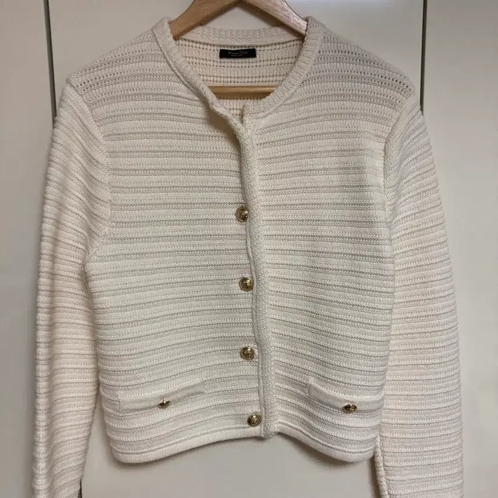 [SOLD OUT] 마시모두띠 아이보리 니트 가디건