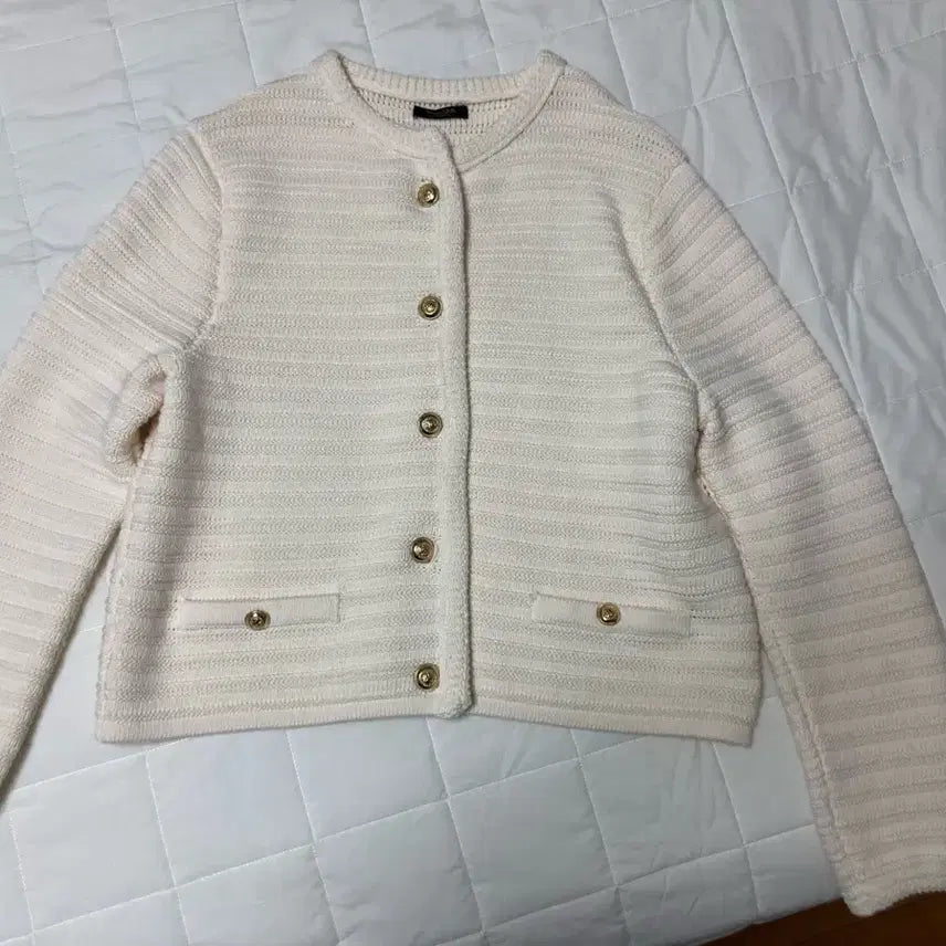 [SOLD OUT] 마시모두띠 아이보리 니트 가디건