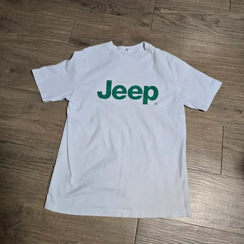 [SOLD OUT] Jeep 지프 흰색 반팔 티셔츠ㅡ100
