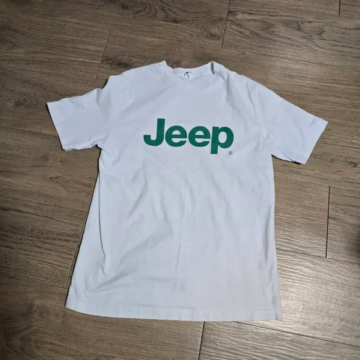 [SOLD OUT] Jeep 지프 흰색 반팔 티셔츠ㅡ100