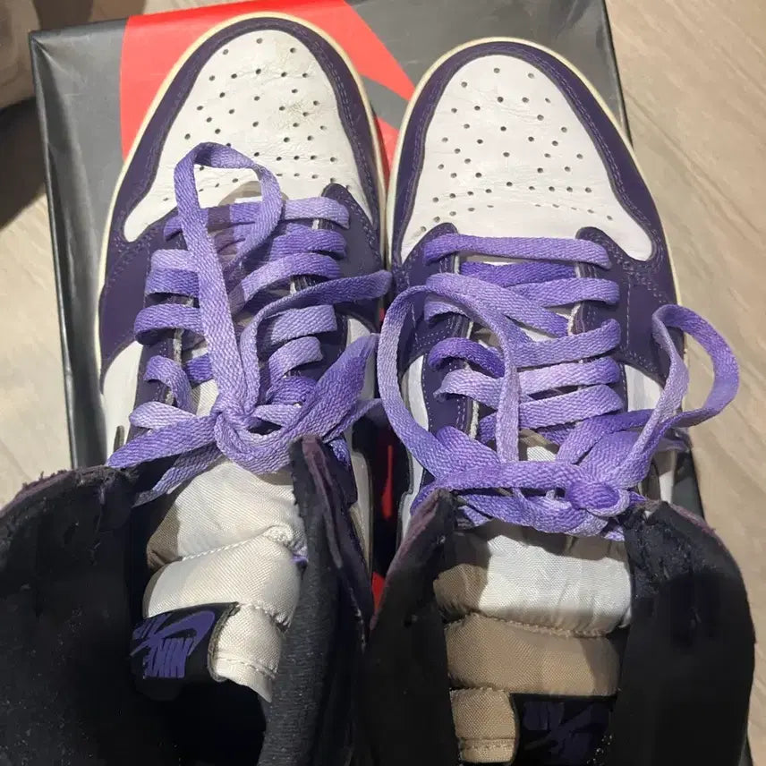 [BUNJANG] Air Jordan 1 Court Purple / 조던1 코트퍼플