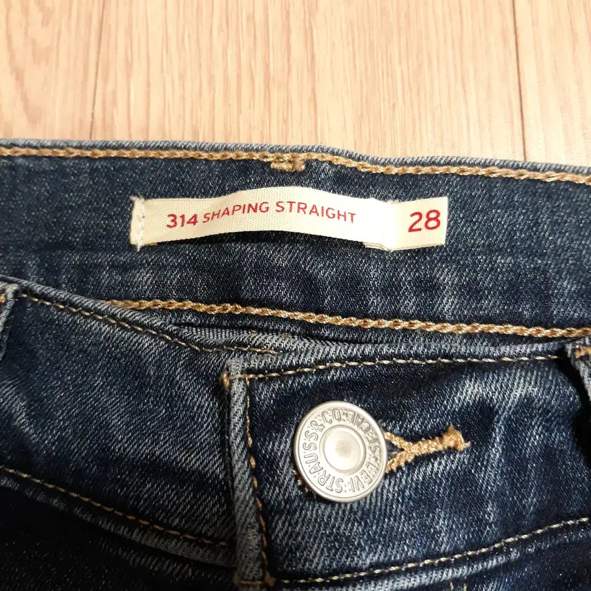 [SOLD OUT] 리바이스 314 SHAPING STRAIGHT 청바지 데님 면스판