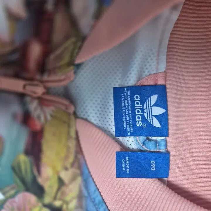 [BUNJANG] Adidas Flower Printed Track Top / 아디다스 플라워 프린팅 트랙탑