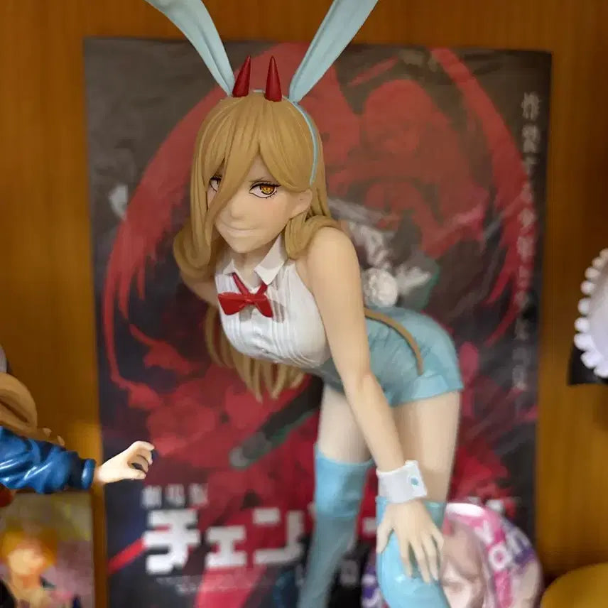 [BUNJANG] Chainsaw Man Power Figure Bundle Set / 체인소맨 파워 메이드&amp;바니걸 피규어