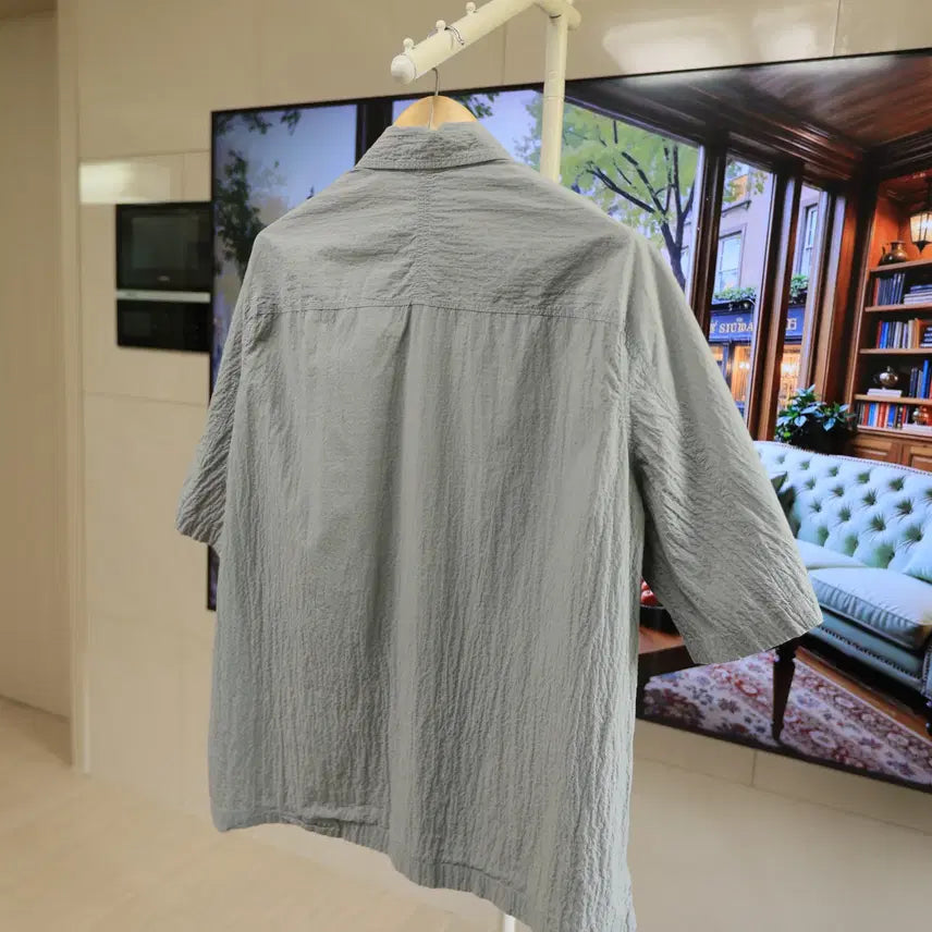 [BUNJANG] COS Oversized Crinkle Texture Shirt / 여름에 이거 하나면 끝나는 COS 오버핏 셔츠