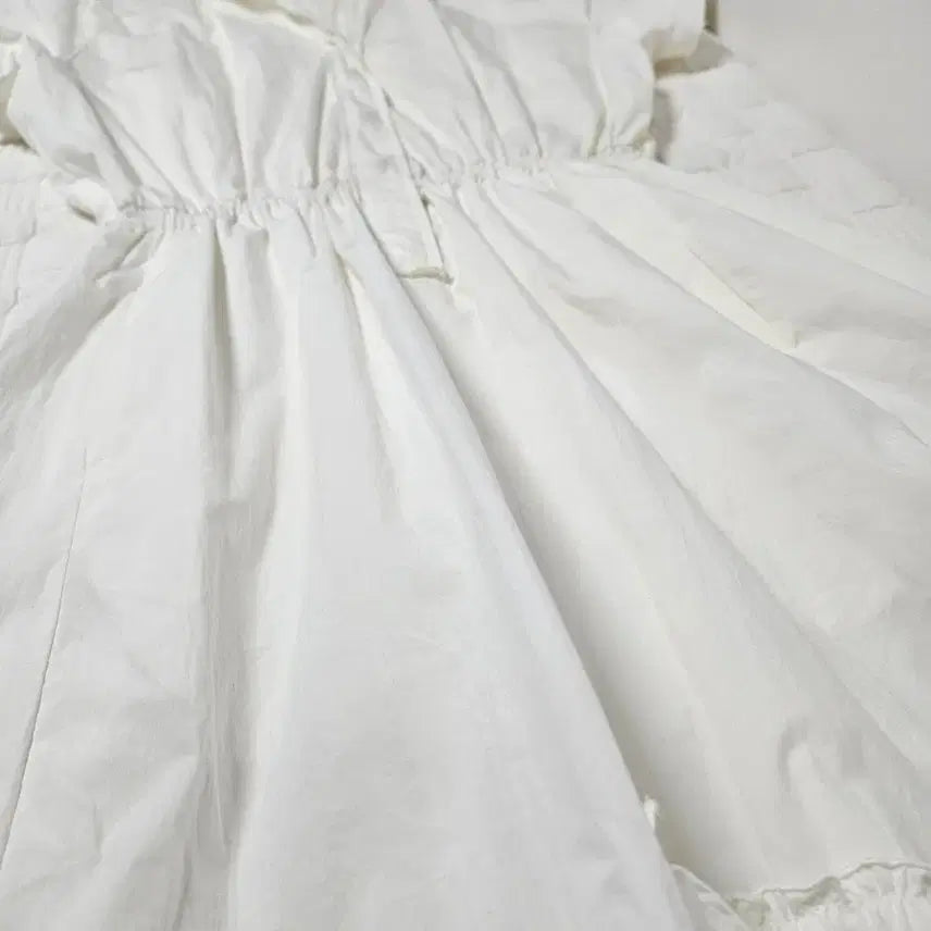 [BUNJANG] TIME White Shirt Long Dress / TIME 타임 화이트 셔츠 원피스