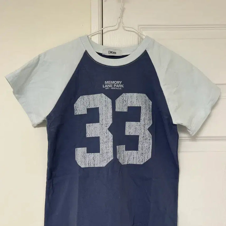 [BUNJANG] Shop Siot Sky Blue Raglan Short Sleeve T-shirt / 샵시오트 소라색 레글런 반팔티