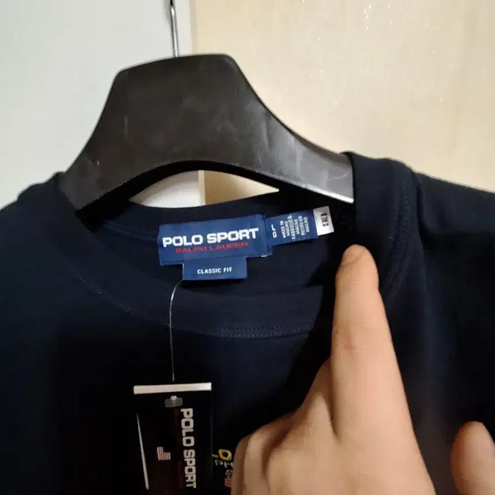 [BUNJANG] Polo Sport Black T-shirt / 폴로 스포츠 블랙 반팔 티셔츠 새상품