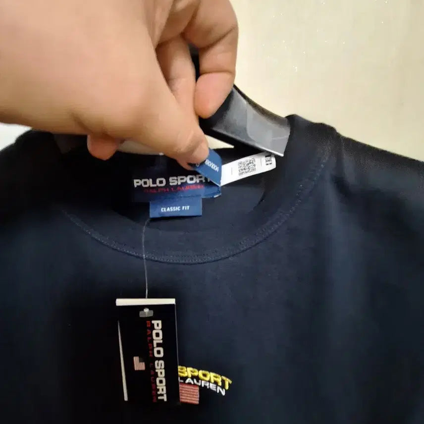 [BUNJANG] Polo Sport Black T-shirt / 폴로 스포츠 블랙 반팔 티셔츠 새상품