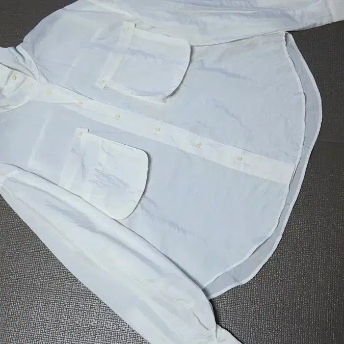 [BUNJANG] My Name Is High Neck Nylon Rayon Shirt / 마이네임이즈 하이넥 나일론 레이온 셔츠