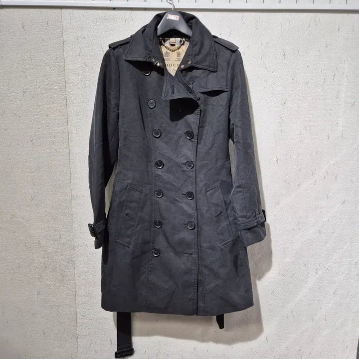 [BUNJANG] Burberry Black Trench Coat / 버버리 블랙 트렌치 코트