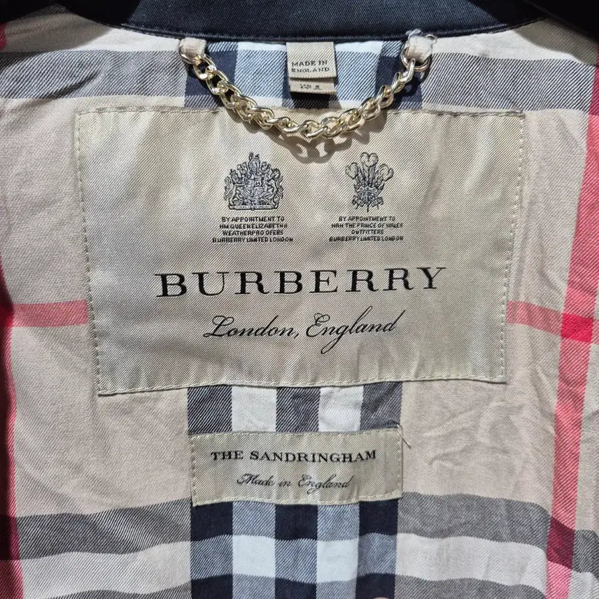 [BUNJANG] Burberry Black Trench Coat / 버버리 블랙 트렌치 코트