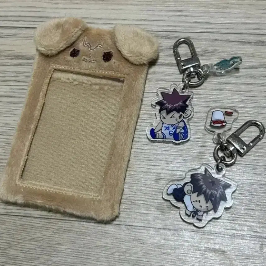 [BUNJANG] Gabagetime Gihong Ki Photocard Holder Keyring / 가비지타임 기상호 포카홀더 키링