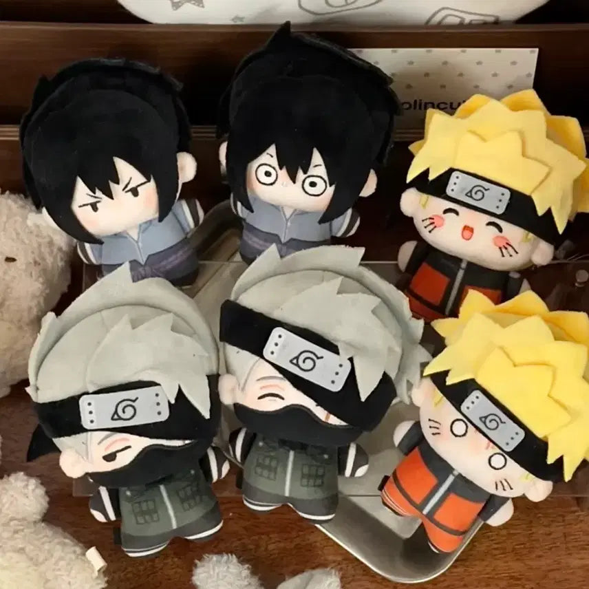[BUNJANG] Naruto Kakashi Sasuke Nuii Doll 10cm / <한정수량>나루토 카카시 사스케 비공굿 10cm 누이 인형