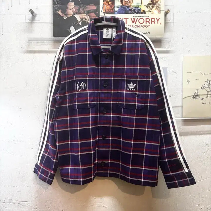 [SOLD OUT] 아디다스X KORN 오버셔츠 /새상품