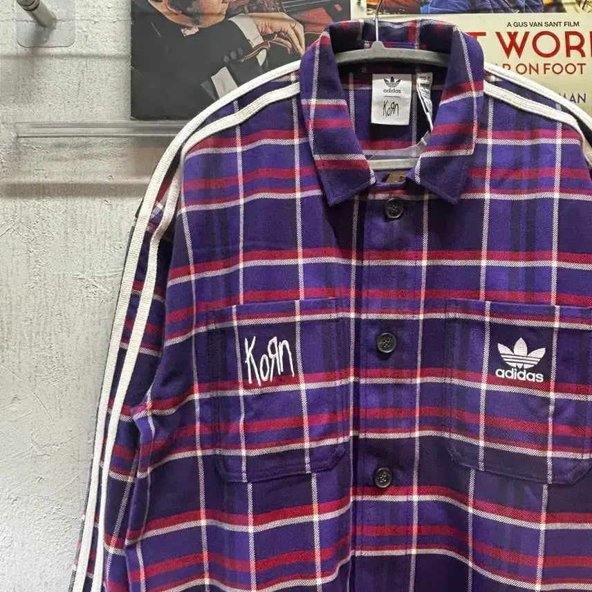 [SOLD OUT] 아디다스X KORN 오버셔츠 /새상품